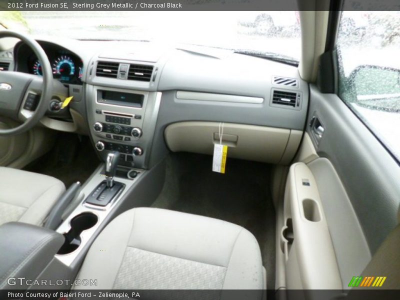 Sterling Grey Metallic / Charcoal Black 2012 Ford Fusion SE