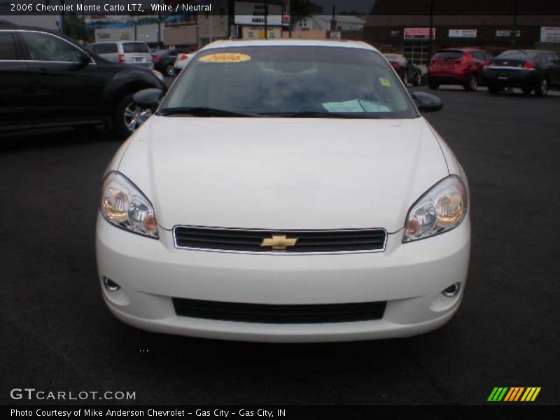 White / Neutral 2006 Chevrolet Monte Carlo LTZ