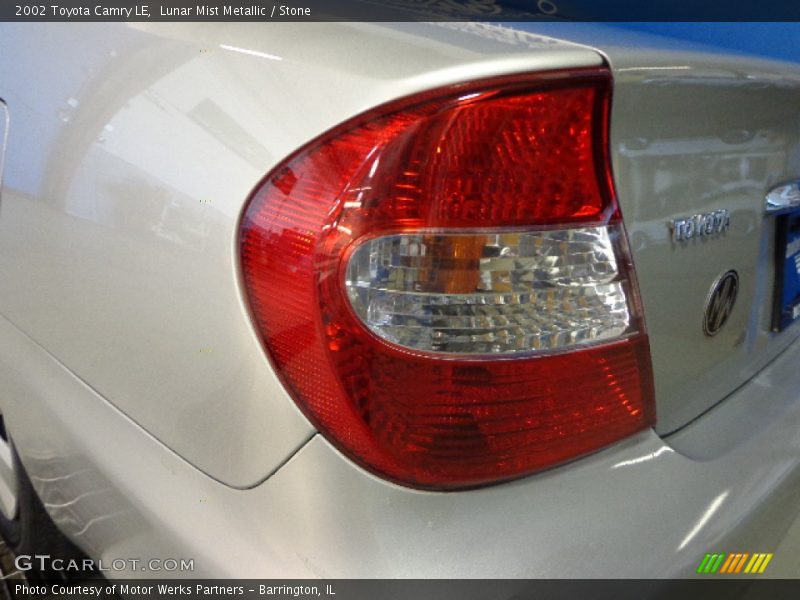 Lunar Mist Metallic / Stone 2002 Toyota Camry LE