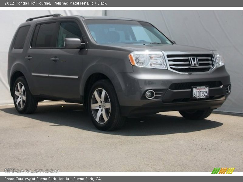Polished Metal Metallic / Black 2012 Honda Pilot Touring