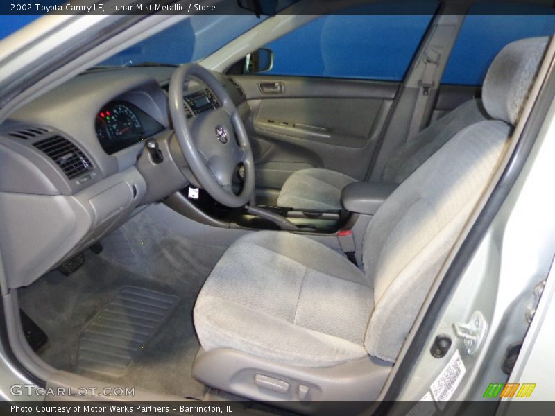 Lunar Mist Metallic / Stone 2002 Toyota Camry LE