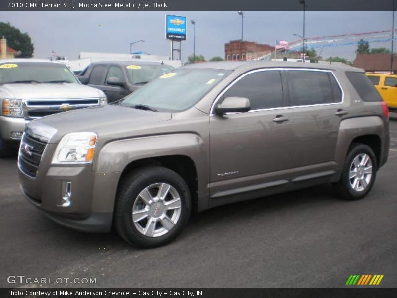 Mocha Steel Metallic / Jet Black 2010 GMC Terrain SLE
