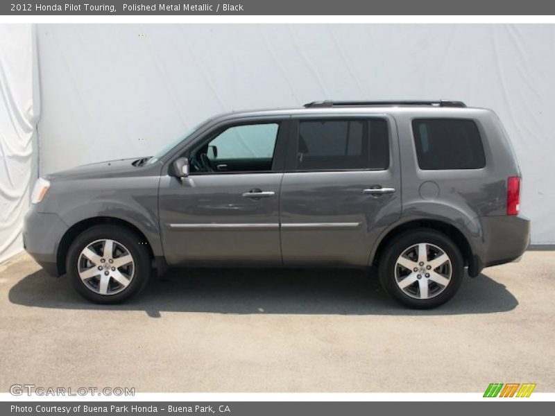 Polished Metal Metallic / Black 2012 Honda Pilot Touring