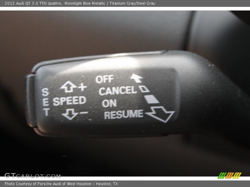 Moonlight Blue Metallic / Titanium Gray/Steel Gray 2013 Audi Q5 3.0 TFSI quattro