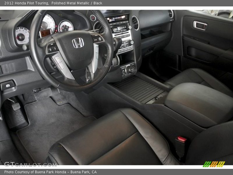 Polished Metal Metallic / Black 2012 Honda Pilot Touring