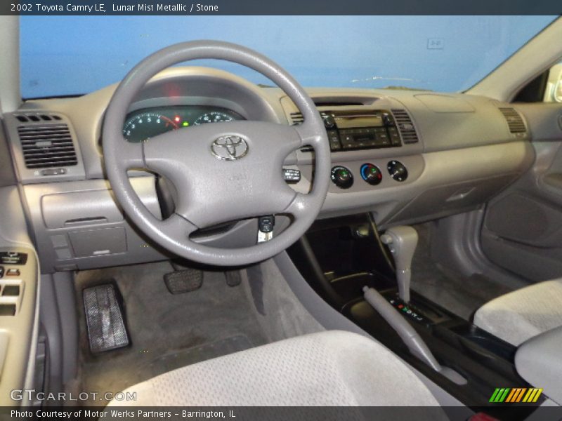 Lunar Mist Metallic / Stone 2002 Toyota Camry LE