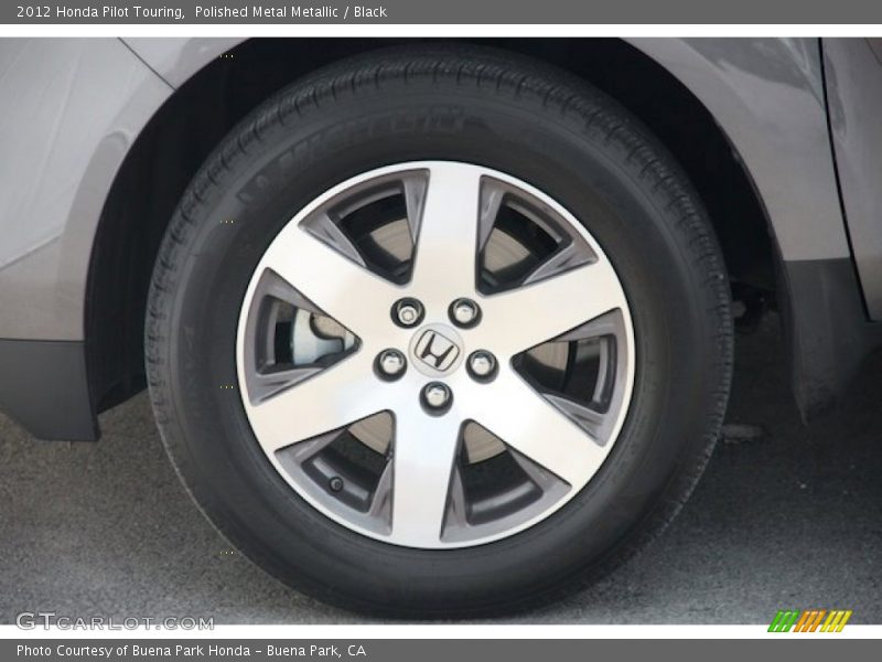 Polished Metal Metallic / Black 2012 Honda Pilot Touring