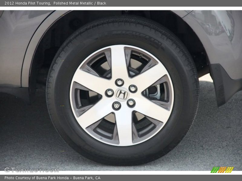 Polished Metal Metallic / Black 2012 Honda Pilot Touring