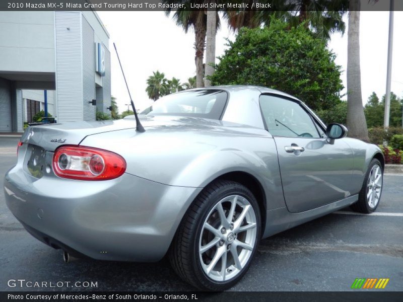  2010 MX-5 Miata Grand Touring Hard Top Roadster Liquid Silver Metallic