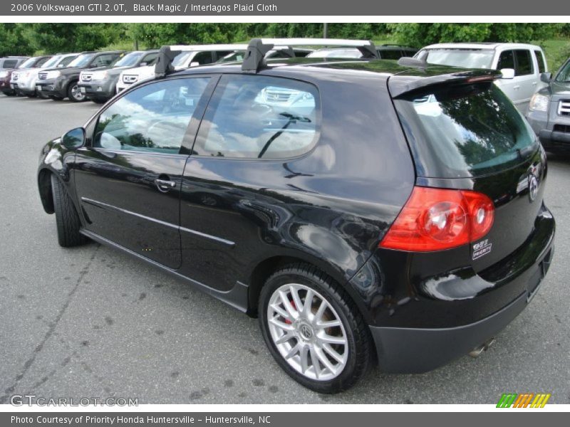 Black Magic / Interlagos Plaid Cloth 2006 Volkswagen GTI 2.0T