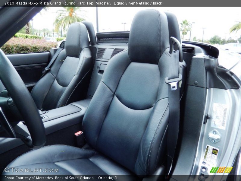 Front Seat of 2010 MX-5 Miata Grand Touring Hard Top Roadster