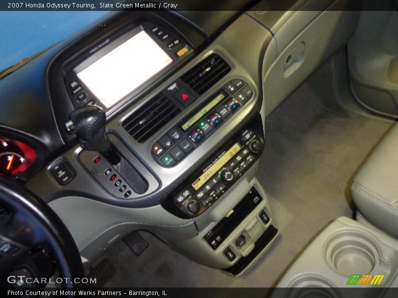 Slate Green Metallic / Gray 2007 Honda Odyssey Touring