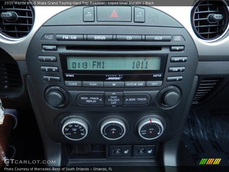Controls of 2010 MX-5 Miata Grand Touring Hard Top Roadster