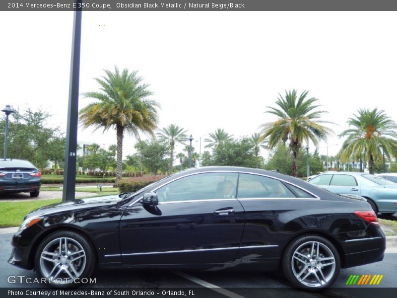  2014 E 350 Coupe Obsidian Black Metallic