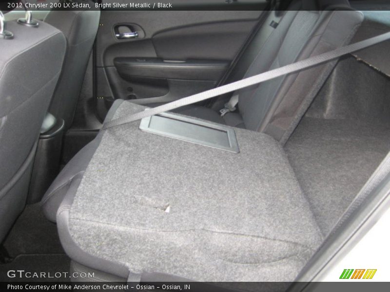 Bright Silver Metallic / Black 2012 Chrysler 200 LX Sedan