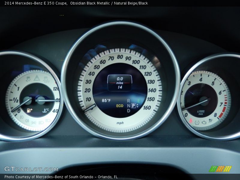  2014 E 350 Coupe 350 Coupe Gauges