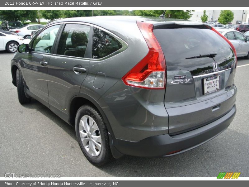 Polished Metal Metallic / Gray 2012 Honda CR-V EX