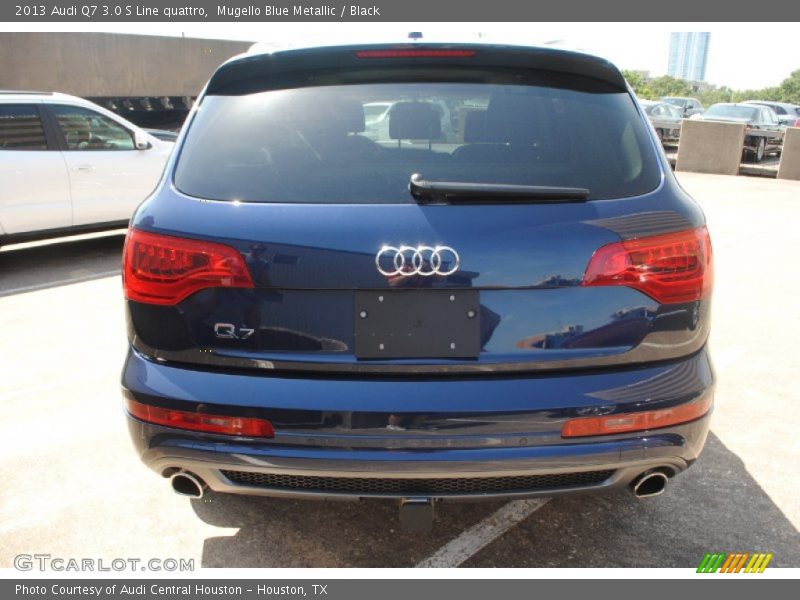Mugello Blue Metallic / Black 2013 Audi Q7 3.0 S Line quattro