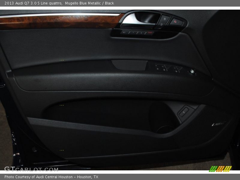Mugello Blue Metallic / Black 2013 Audi Q7 3.0 S Line quattro
