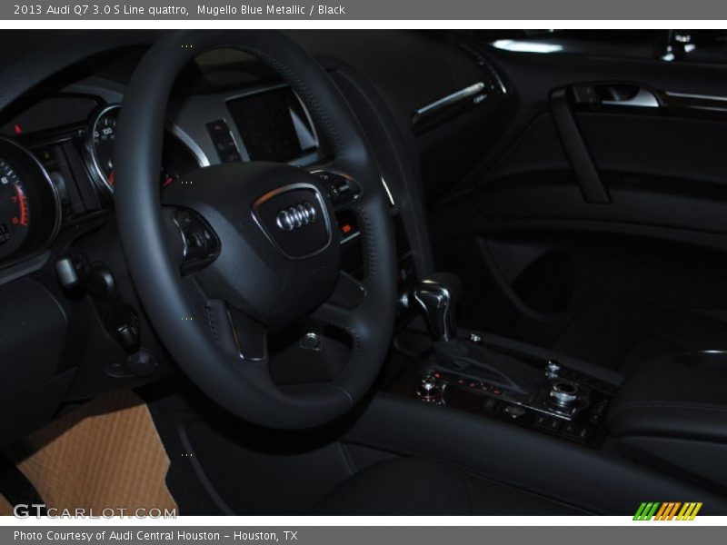 Mugello Blue Metallic / Black 2013 Audi Q7 3.0 S Line quattro
