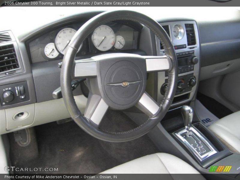 Bright Silver Metallic / Dark Slate Gray/Light Graystone 2006 Chrysler 300 Touring