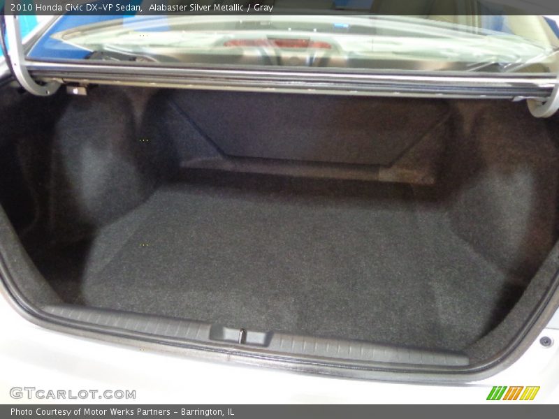 Alabaster Silver Metallic / Gray 2010 Honda Civic DX-VP Sedan