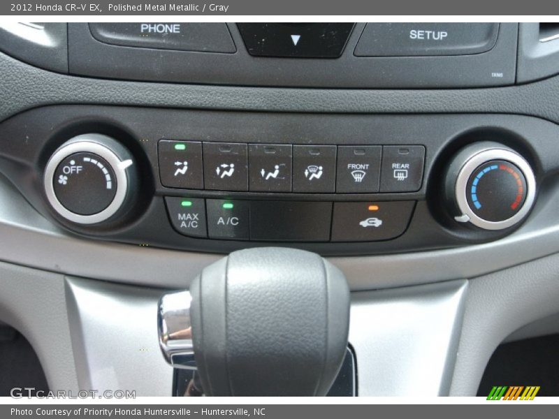 Controls of 2012 CR-V EX
