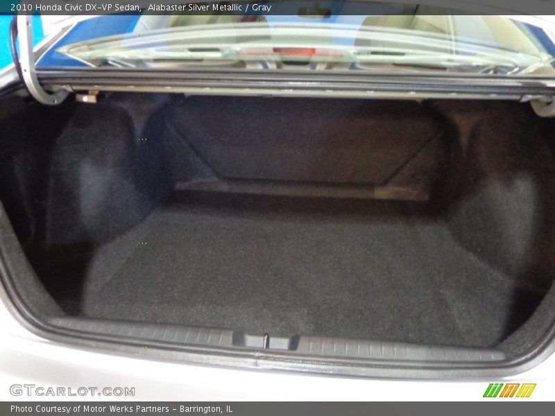 Alabaster Silver Metallic / Gray 2010 Honda Civic DX-VP Sedan