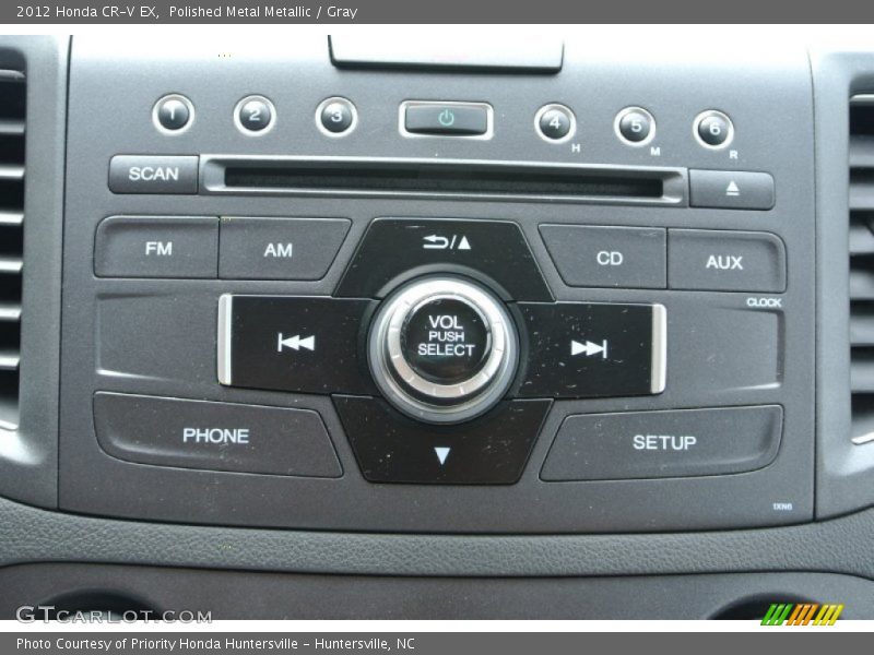 Controls of 2012 CR-V EX