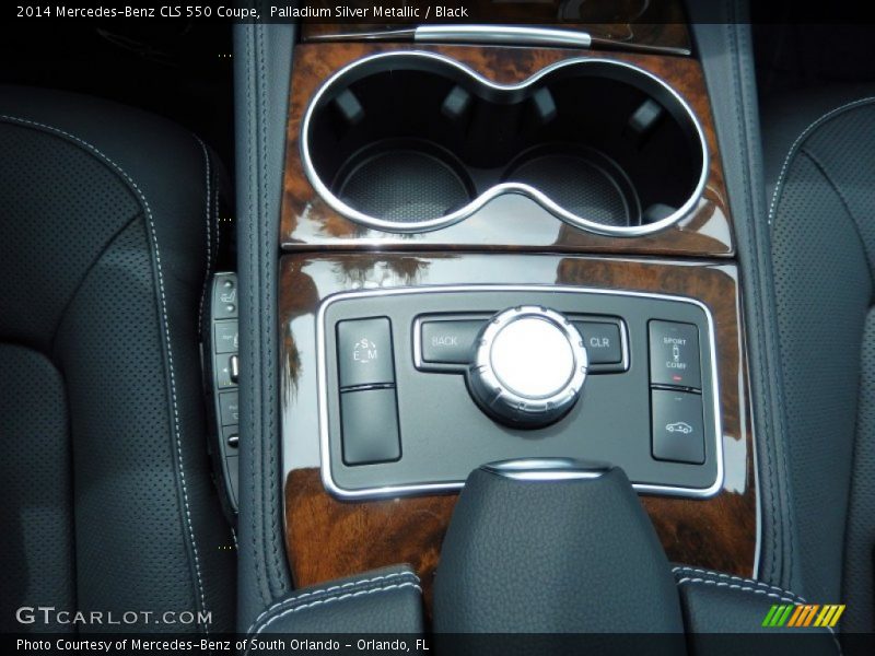 Palladium Silver Metallic / Black 2014 Mercedes-Benz CLS 550 Coupe