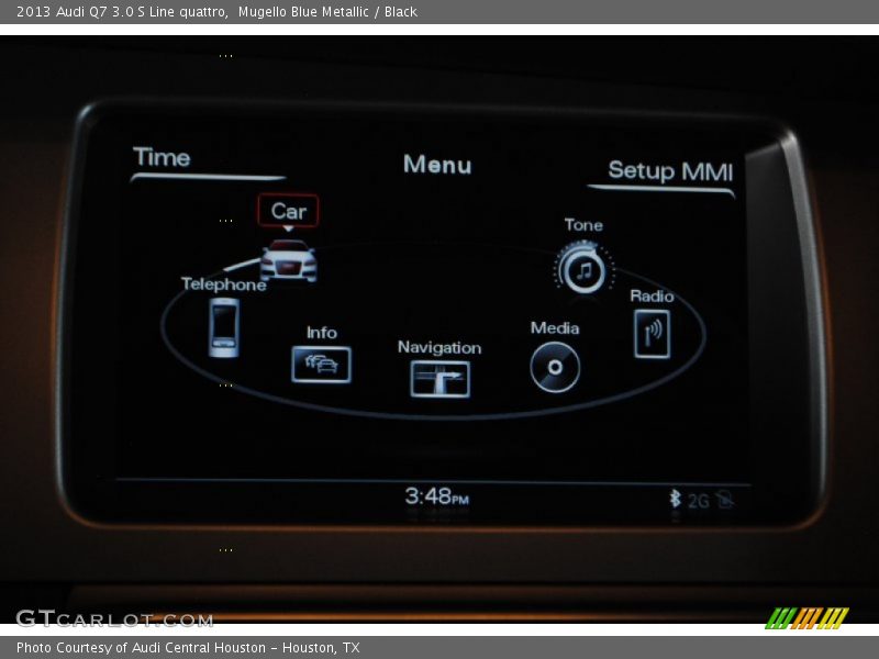 Mugello Blue Metallic / Black 2013 Audi Q7 3.0 S Line quattro
