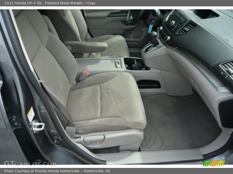 Polished Metal Metallic / Gray 2012 Honda CR-V EX