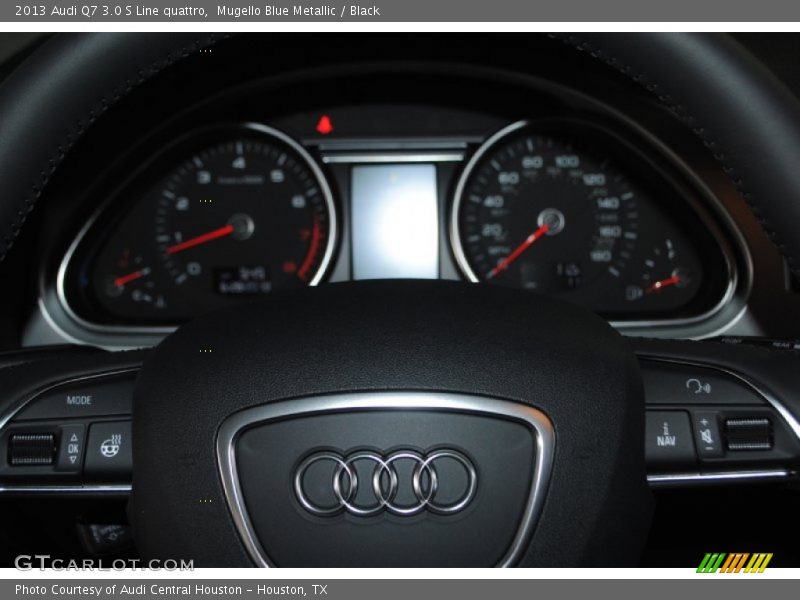Mugello Blue Metallic / Black 2013 Audi Q7 3.0 S Line quattro