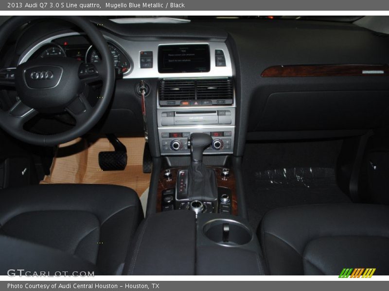 Mugello Blue Metallic / Black 2013 Audi Q7 3.0 S Line quattro