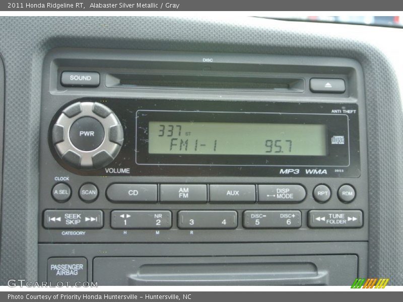 Audio System of 2011 Ridgeline RT