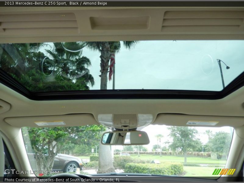 Black / Almond Beige 2013 Mercedes-Benz C 250 Sport
