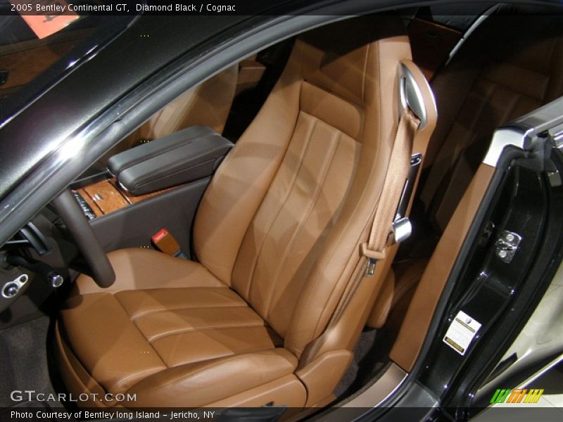 Diamond Black / Cognac 2005 Bentley Continental GT