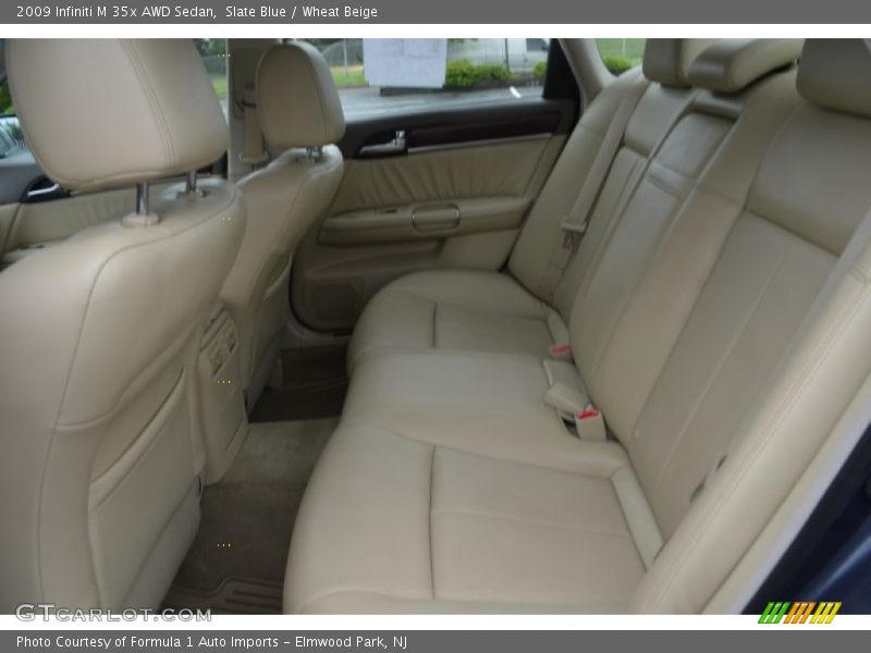 Slate Blue / Wheat Beige 2009 Infiniti M 35x AWD Sedan