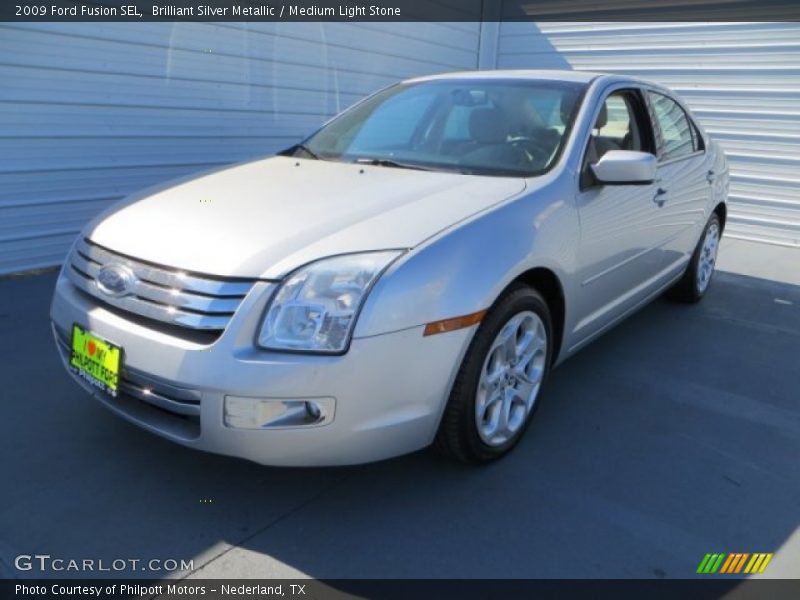 Brilliant Silver Metallic / Medium Light Stone 2009 Ford Fusion SEL