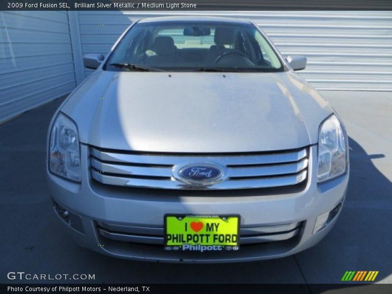 Brilliant Silver Metallic / Medium Light Stone 2009 Ford Fusion SEL