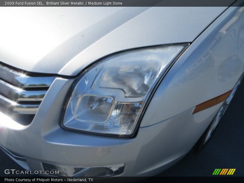 Brilliant Silver Metallic / Medium Light Stone 2009 Ford Fusion SEL