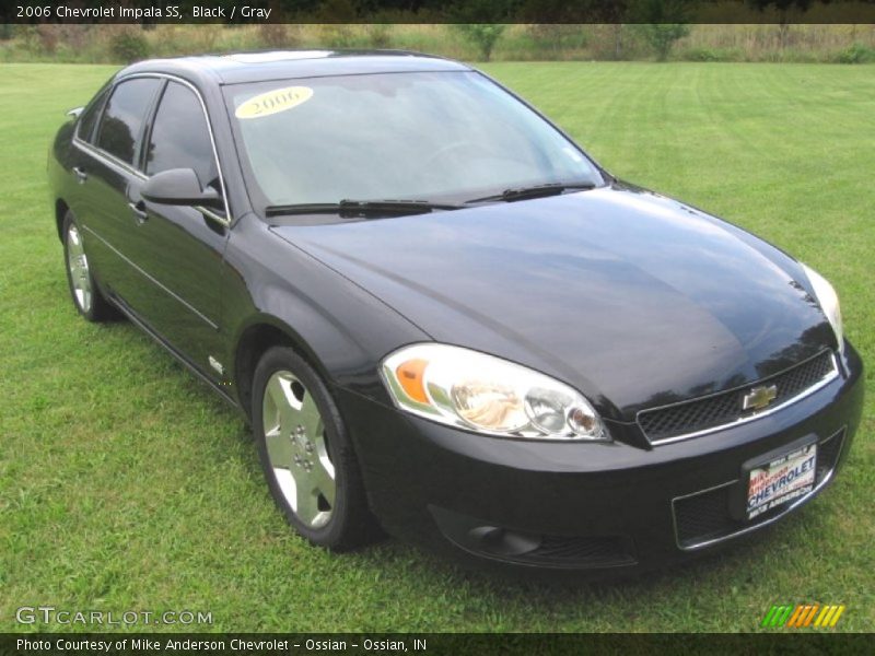 Black / Gray 2006 Chevrolet Impala SS
