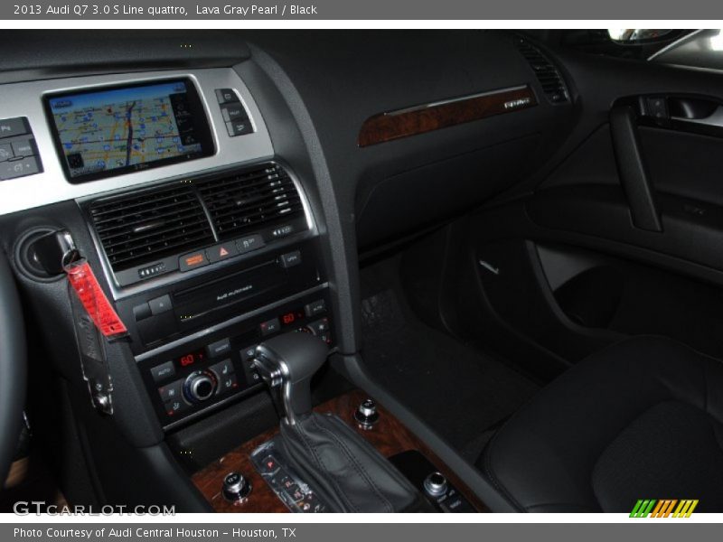 Lava Gray Pearl / Black 2013 Audi Q7 3.0 S Line quattro