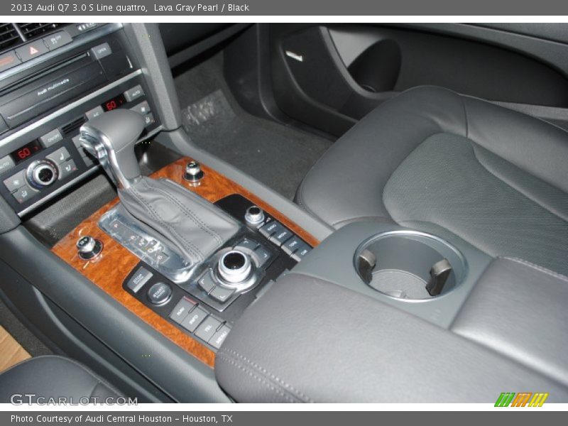 Lava Gray Pearl / Black 2013 Audi Q7 3.0 S Line quattro