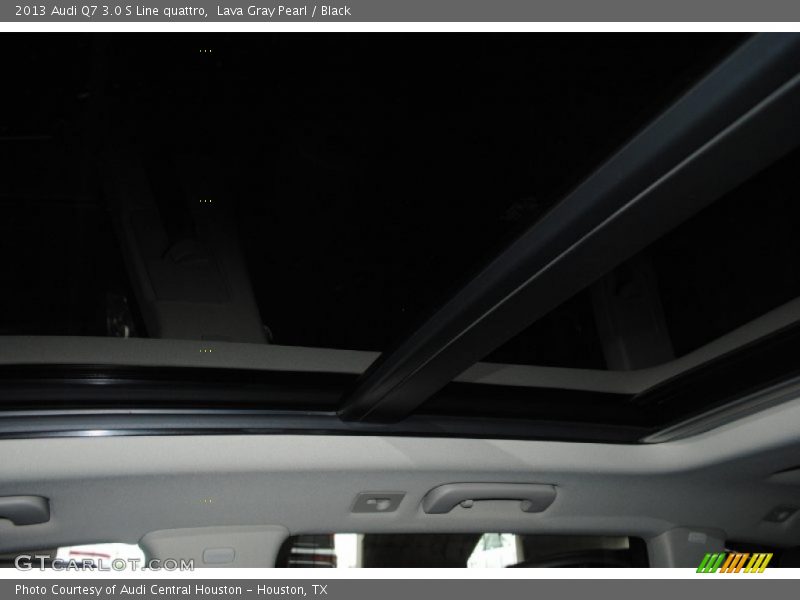 Lava Gray Pearl / Black 2013 Audi Q7 3.0 S Line quattro
