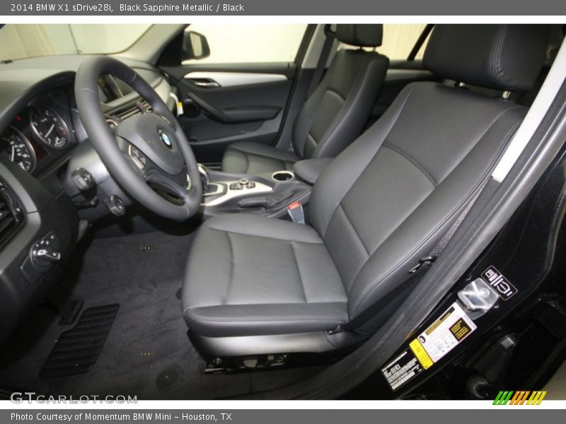 Black Sapphire Metallic / Black 2014 BMW X1 sDrive28i
