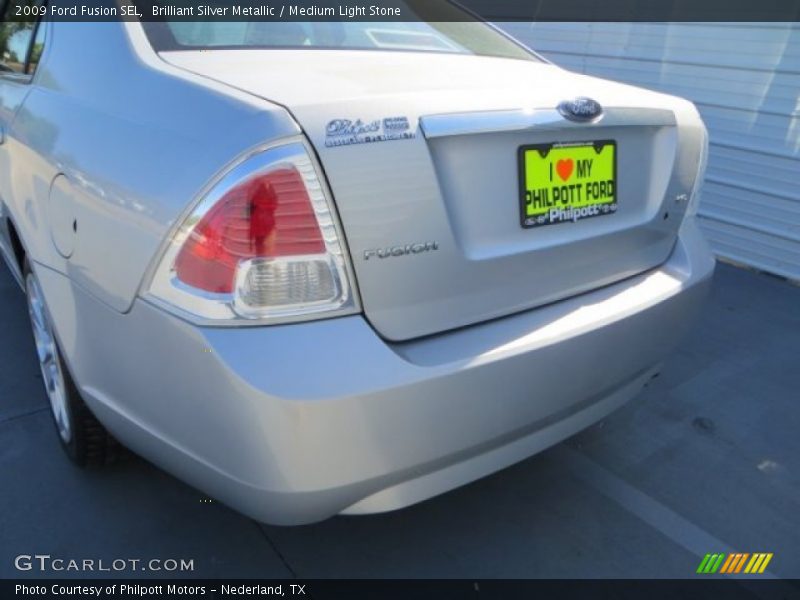 Brilliant Silver Metallic / Medium Light Stone 2009 Ford Fusion SEL