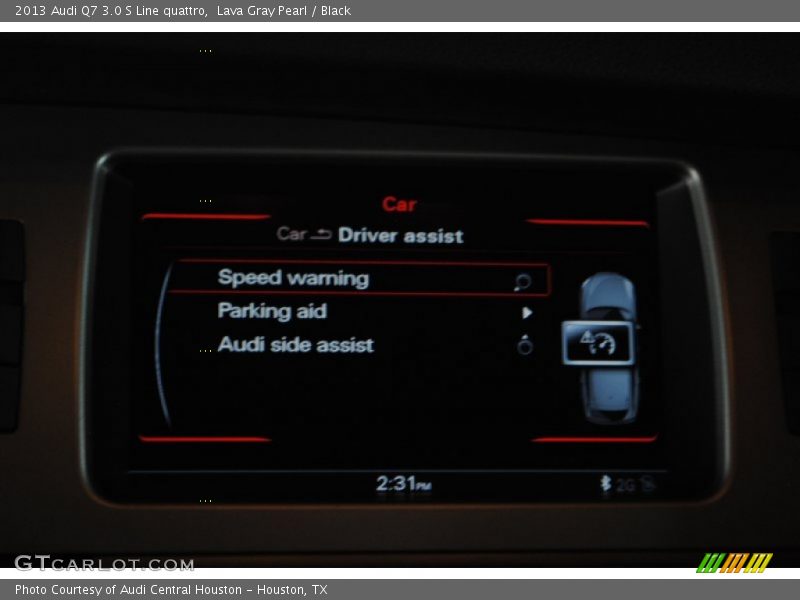 Lava Gray Pearl / Black 2013 Audi Q7 3.0 S Line quattro