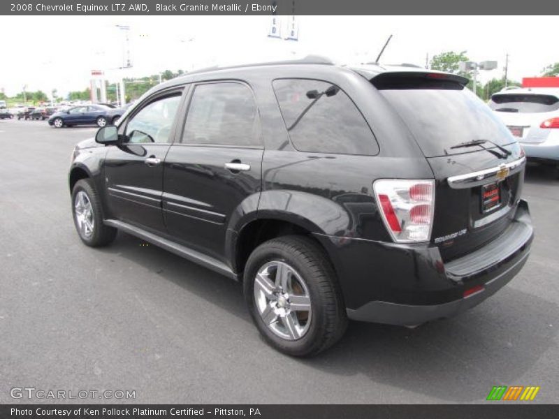 Black Granite Metallic / Ebony 2008 Chevrolet Equinox LTZ AWD