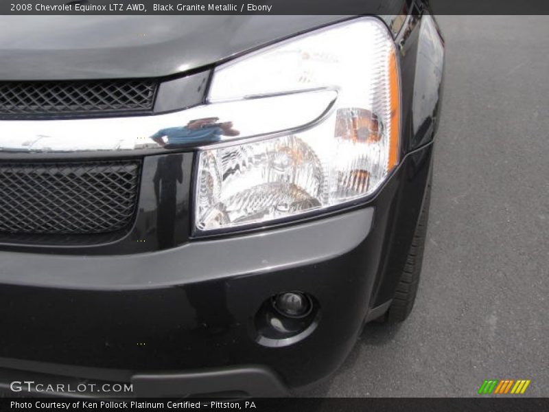 Black Granite Metallic / Ebony 2008 Chevrolet Equinox LTZ AWD